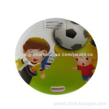 Round Card-shaped USB Flash Drives